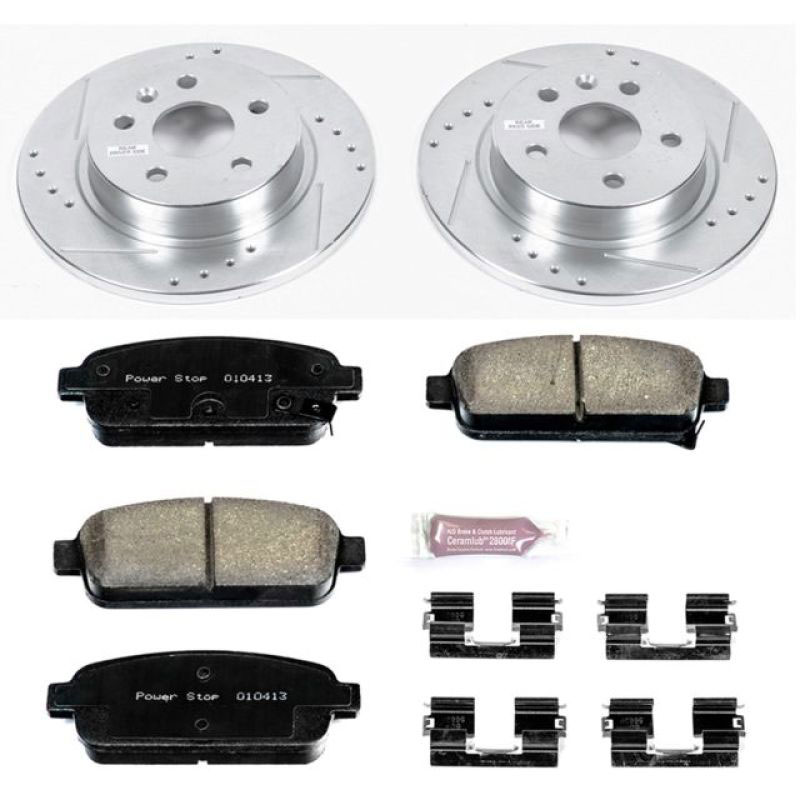 PowerStop k5544 | Power Stop 13-18 Buick Encore Rear Z23 Evolution Sport Brake Kit; 2013-2018