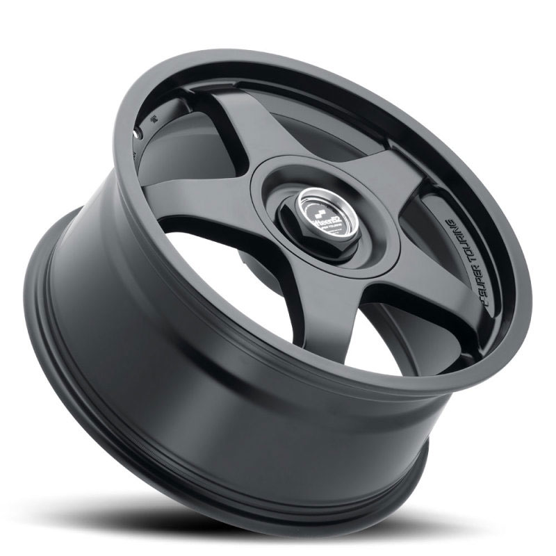 Fifteen52 stcab-88550+45 | fifteen52 Chicane 18x8.5 5x100/5x114.3 45mm ET 73.1mm Center Bore Asphalt Black Wheel