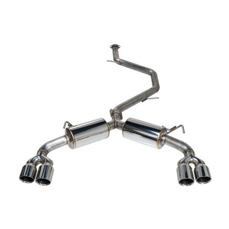 Remark rk-c4063t-01 | 2019+ Toyota Corolla Hatchback Quad-Exit Cat-Back Exhaust Stainless Steel; 2019-2022