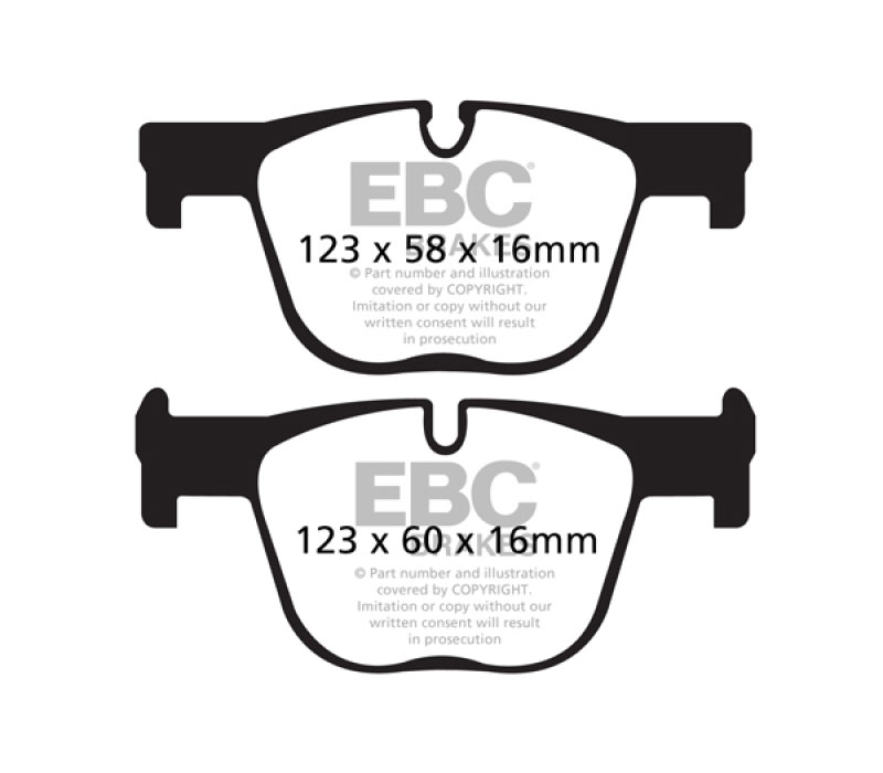 EBC ud1610 | brake Ultimax2 brake Pads