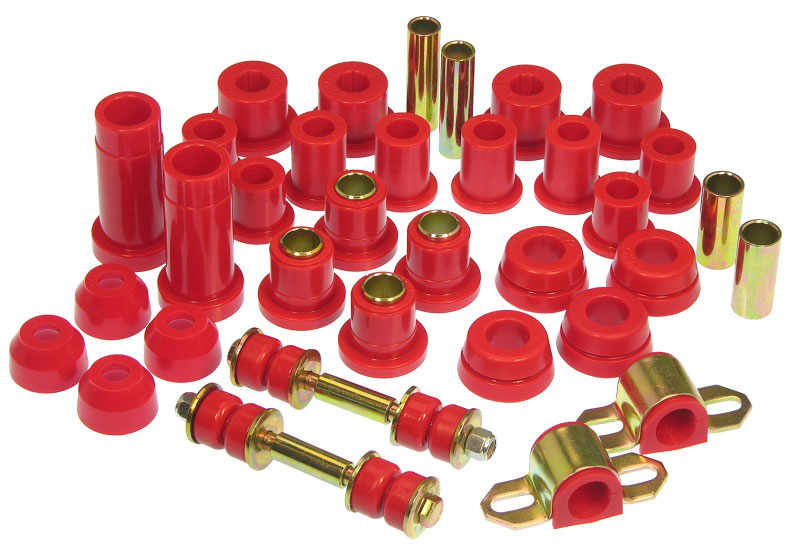 Prothane 18-2004 | 89-94 Toyota Truck 2wd Total Kit - Red; 1989-1994