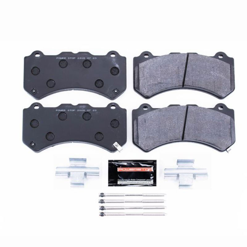 PowerStop pst-1382 | Power Stop 09-18 Nissan GT-R Front Track Day Brake Pads; 2009-2018