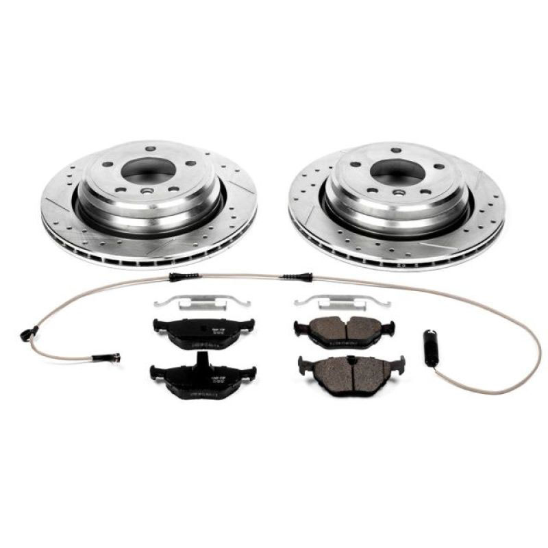 PowerStop k3126 | Power Stop 01-03 BMW 525i Rear Z23 Evolution Sport Brake Kit; 2001-2003