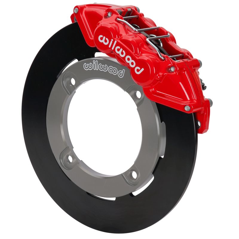 Wilwood 14016626r | 19-22 Honda Talon 1000 Red 6-Piston Front Kit 11.25in - Plain Face Steel Rotors; 2019-2022