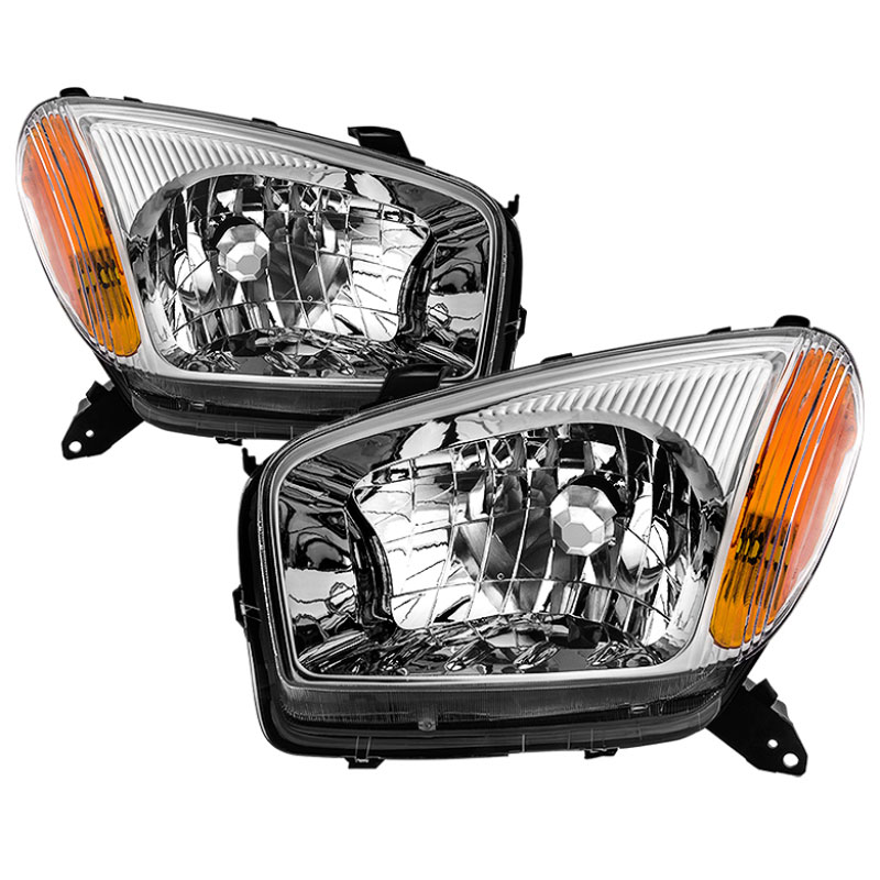 SPYDER 9036002 | xTune Toyota RAV4 2001-2003 OEM Style Headlights - Chrome HD-JH-TRAV4-AM-C; 2001-2003