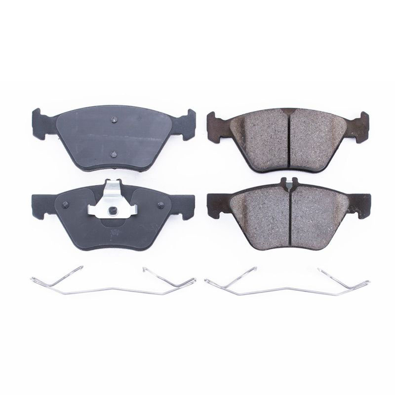 PowerStop 17740 | Power Stop 04-08 Chrysler Crossfire Front Z17 Evolution Ceramic Brake Pads w/Hardware; 2004-2008