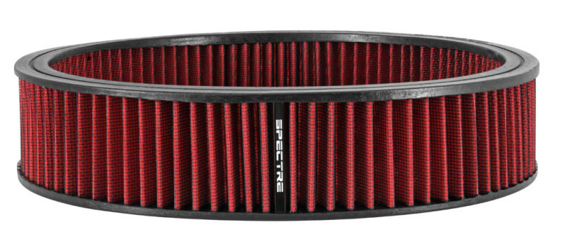 Spectre 880136 | 1985 Buick Riviera 5.7L V8 DSL Air Filter 14in. x 3in. - Red; 1985-1985