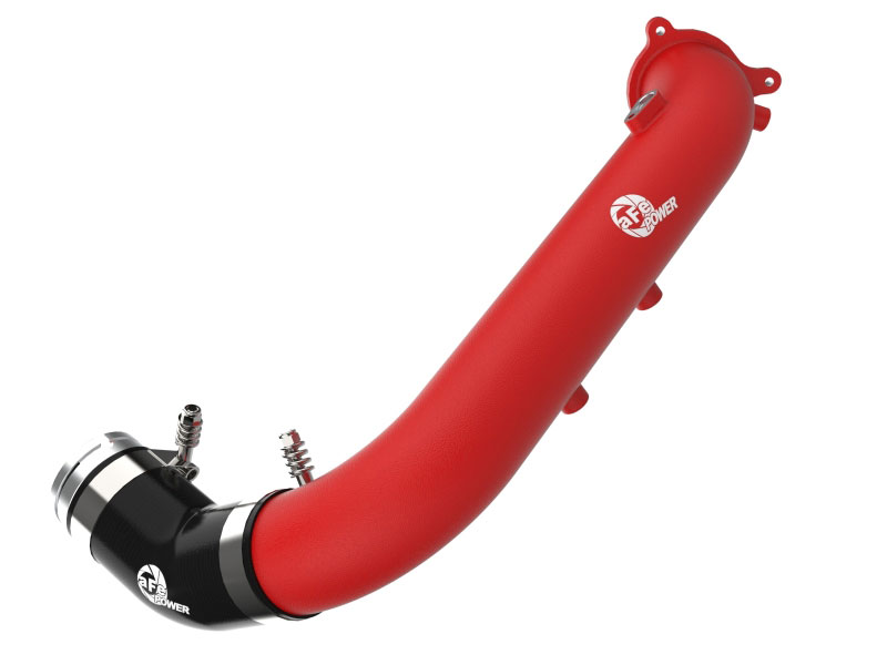 aFe 46-20488-r | BladeRunner Red 2-3/4in Aluminum Charge Pipe 2021 Toyota Supra GR (A90) I4-2.0L (t) B48; 2021-2022