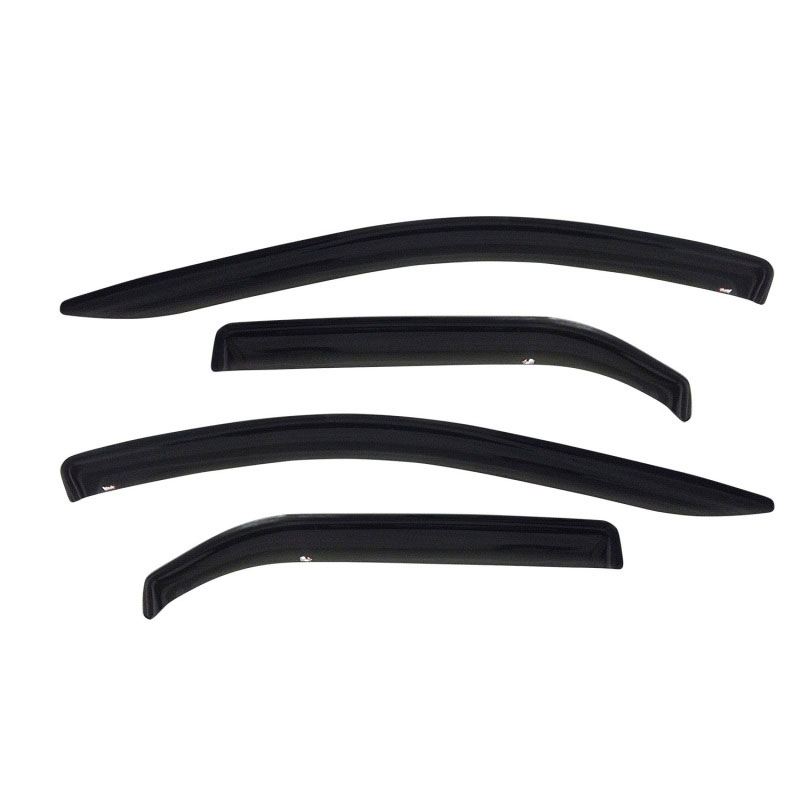 Westin 72-39434 | 2009-2012 Chevrolet Mailbu Wade Slim Wind Deflector 4pc - Smoke