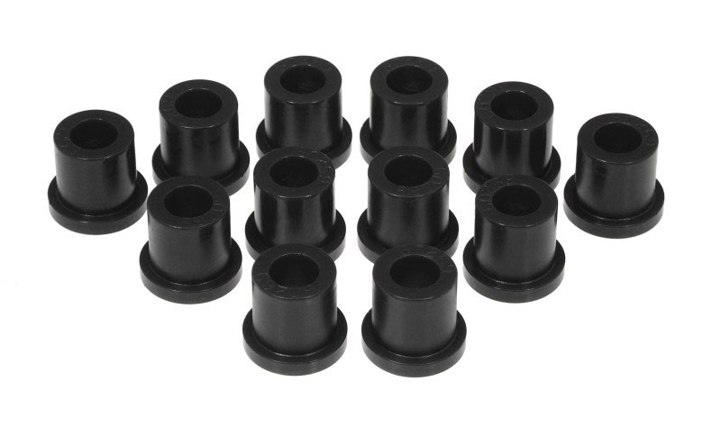 Prothane 18-1001-BL | 79-83 Toyota Truck 2/4wd Rear Spring & Shackle Bushings - Black; 1979-1983