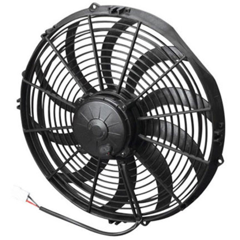 SPAL 30102042 | 1652 CFM 14in High Performance Fan - Pull / Curved