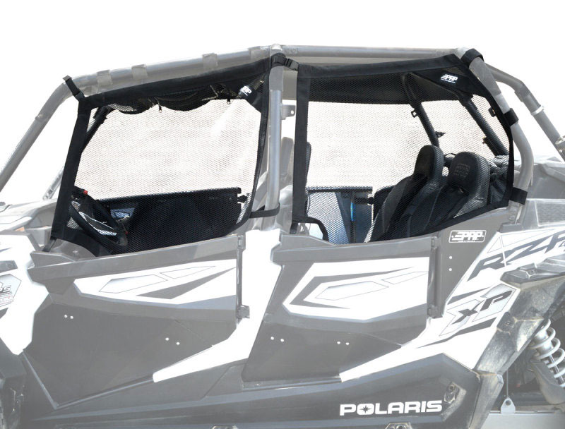 PRP Seats w19 | PRP Polaris RZR XP4 Turbo/XP4 1000/S 900 Mesh Window Net Set (4 Seater); 2014-2022