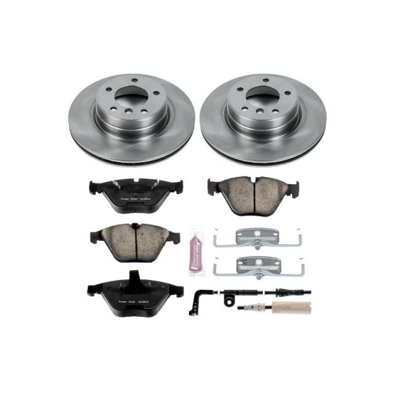 PowerStop koe5280 | Power Stop 06-07 BMW 525i Front Autospecialty Brake Kit; 2006-2007