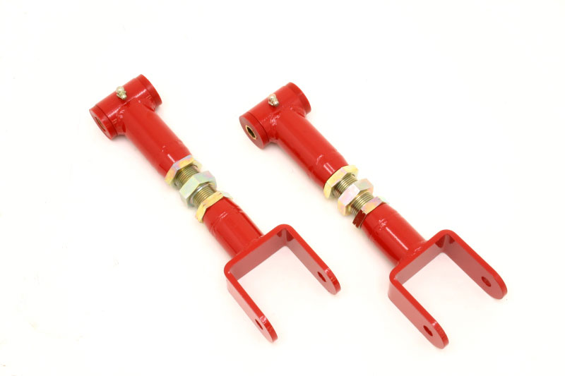 BMR Suspension utca002-1r | BMR 91-96 B-Body Upper Control Arms On-Car Adj. STD. Length (Polyurethane) - Red; 1991-1996