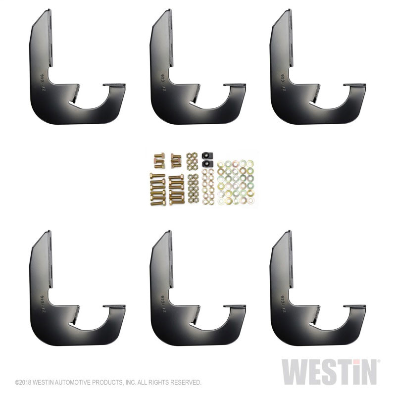 Westin 27-1545 | 2004-2010 Dodge/Chrysler Durango Running Board Mount Kit - Black; 2004-2010