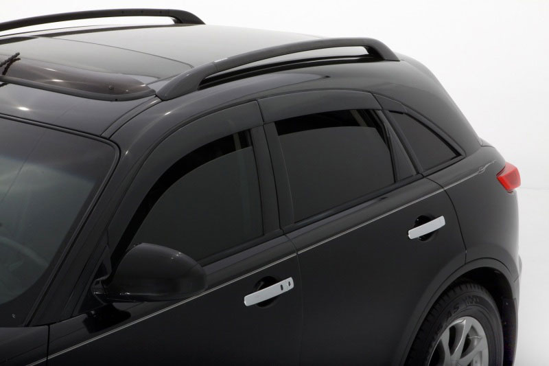 AVS 896003 | 06-12 Toyota RAV4 Ventvisor Low Profile Deflectors 6pc - Smoke; 2006-2012