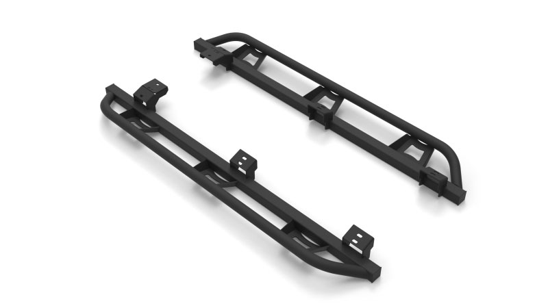 N-Fab tst10-tx | Trail Slider Steps 10-20 Toyota 4Runner (Excl. 10-19 Limited / 10-13 SR5) - Textured Black; 2010-2020