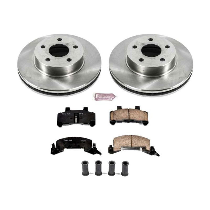 PowerStop koe7372 | Power Stop 82-89 Buick Century Front Autospecialty Brake Kit; 1982-1989