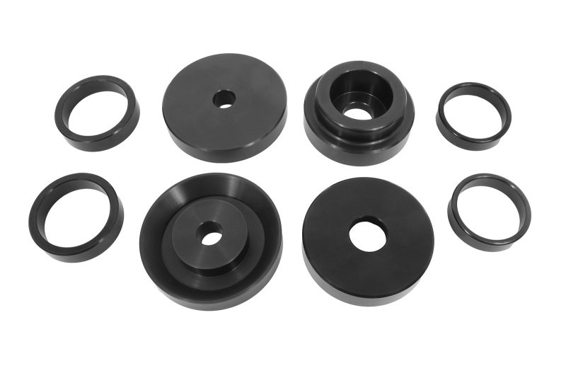 BMR Suspension scb110 | BMR 2008-2018 Challenger Rear Cradle Lockout Bushing Kit - Black Anodized; 2008-2018