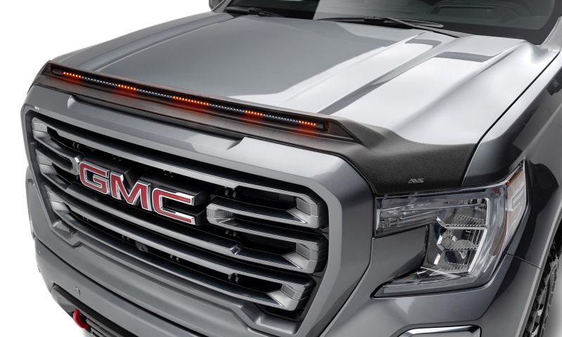 AVS 953167 | 19-22 GMC Sierra 1500 Low Profile Aeroskin Lightshield Pro - Black; 2019-2022