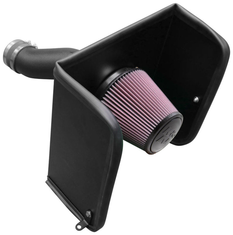 K&N Engineering 636020 | K&N 17-18 Nissan Titan XD V8 5.6L Aircharger Performance Intake; 2017-2018