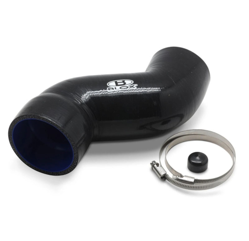 Blox Racing bxfl-50210-bk | BLOX Racing 08-14 WRX / 08-20 STi Air Box Intake Hose - Black; 2008-2020