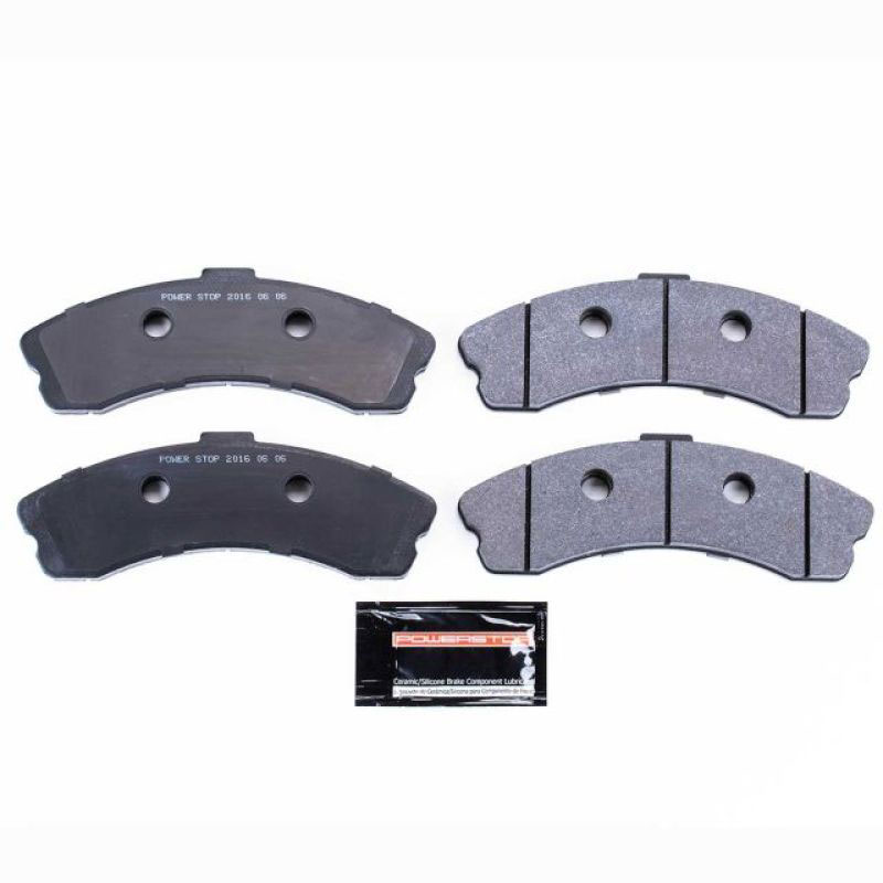 PowerStop pst-1185f | Power Stop 06-13 Chevrolet Corvette Front Track Day Brake Pads; 2006-2013