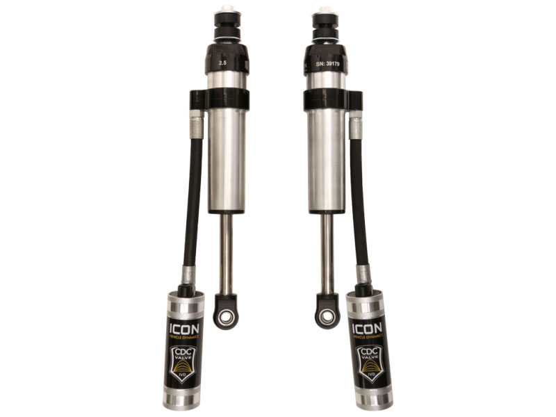 ICON 57807cp | 98-07 Toyota Land Cruiser 100 Series 0-3in Front 2.5 Series Shocks VS RR CDCV - Pair; 1998-2007