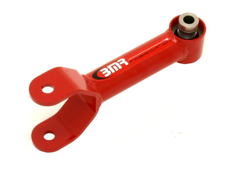 BMR Suspension UTCA018R | BMR Tubular Upper Control Arm w/spherical bearing Mustang V8 Red; 2005-2010