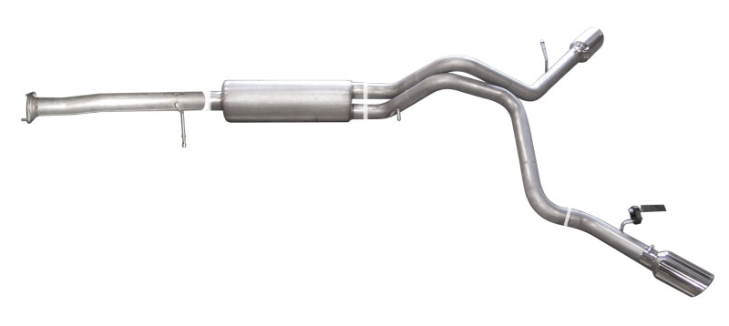 Gibson 5403 | 07-10 Cadillac Escalade ESV Base 6.2L 2.5in Cat-Back Dual Extreme Exhaust - Aluminized; 2007-2010