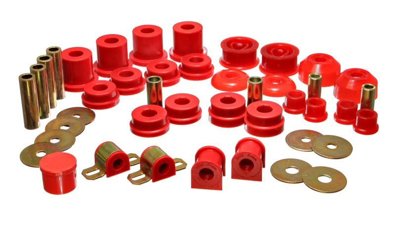 Energy Suspension 8.18110r | 05-07 Scion tC Red Hyper-Flex Master Bushing Set; 2005-2007