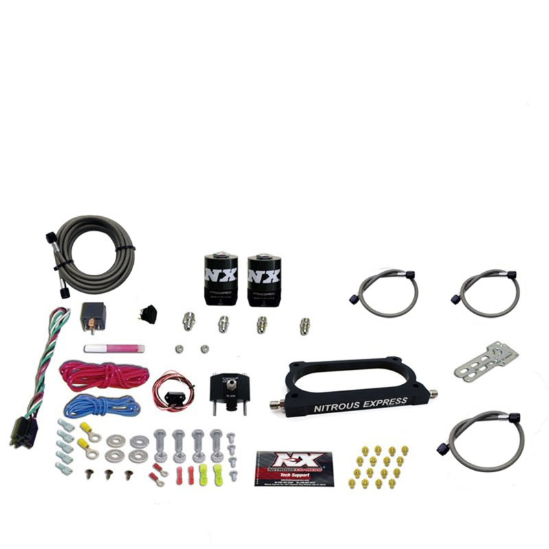 Nitrous Express 20949-00 | 07-14 Ford Mustang GT500 Nitrous Plate Kit (50-250HP) w/o Bottle; 2007-2014