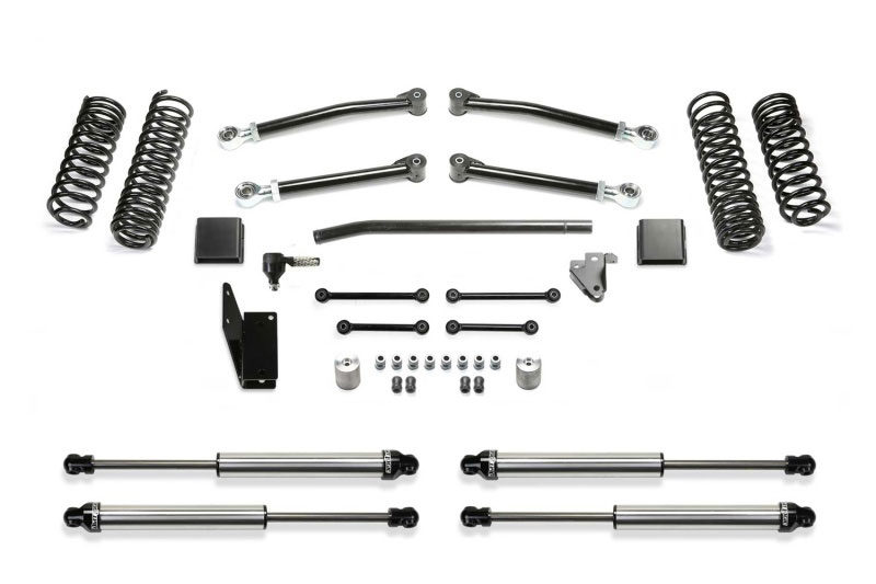 Fabtech k4175dl | 2020 Jeep Gladiator JT 6 Cyl 4WD 5in Trail System w/DL 2.25 N/R Shocks; 2020-2024