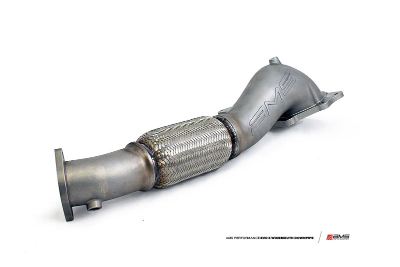 AMS ams.04.05.0001-1 | Performance 08-15 Mitsubishi EVO X Widemouth Downpipe w/Turbo Outlet Pipe; 2008-2015