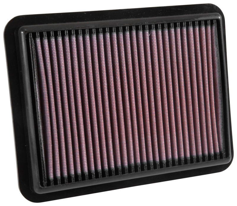 K&N Engineering 335038 | K&N Replacement Panel Air Filter for 2016 Mazda 2 1.5L L4; 2016-2016