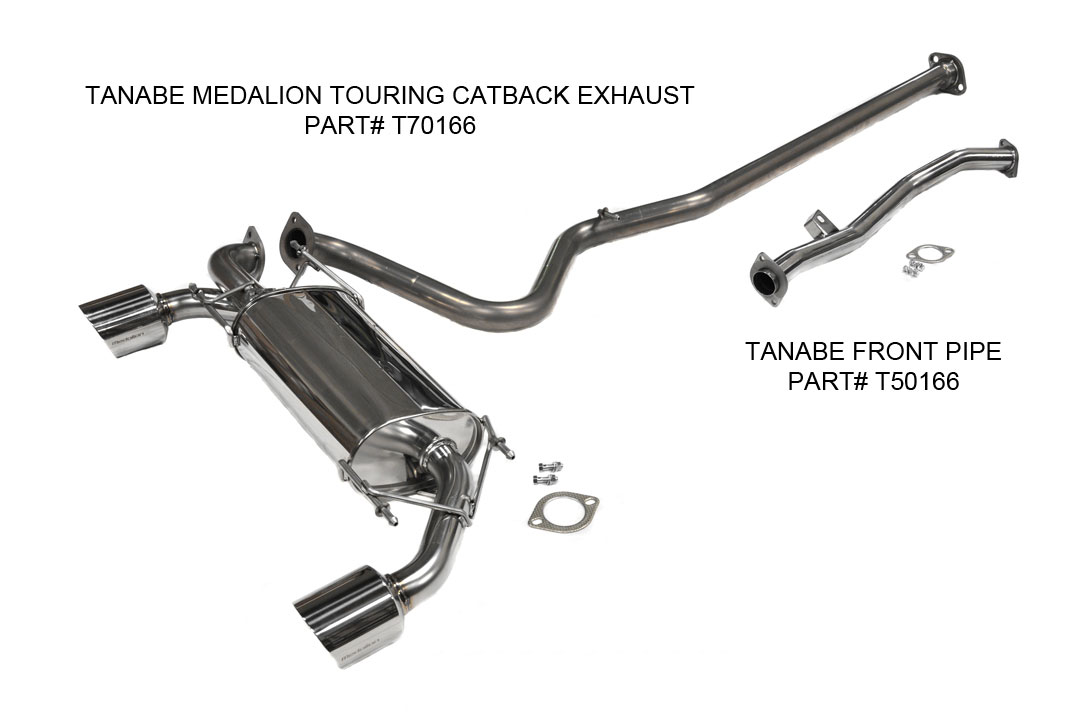 Revel T70166R | Medalion Touring Exhaust Scion FR-S; 2013-2016