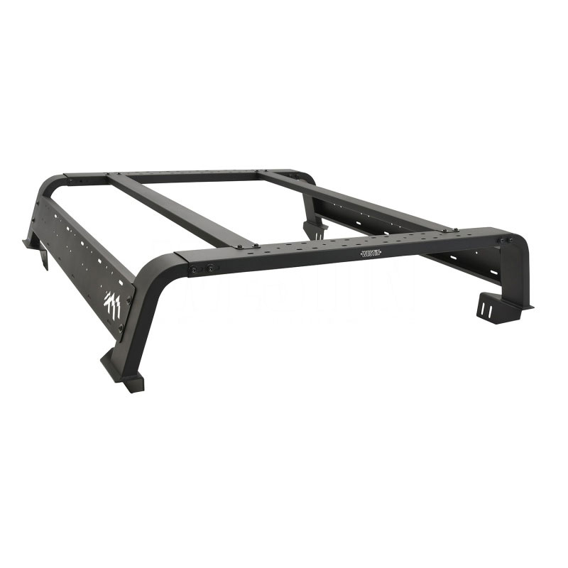 Westin 51-10025 | 05-21 Toyota Tacoma 6ft Bed Overland Cargo Rack - Textured Black; 2005-2021