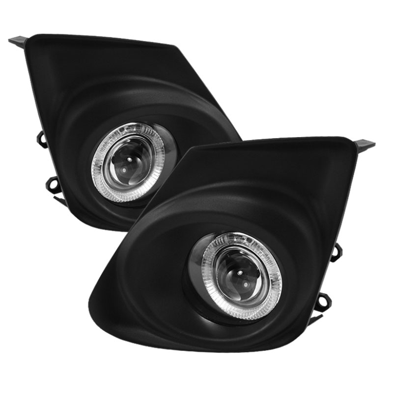 SPYDER 5038555 | Spyder Toyota Corolla Halo Projector Fog Lights - Clear - (FL-P-TCO2011-HL); 2011-2012