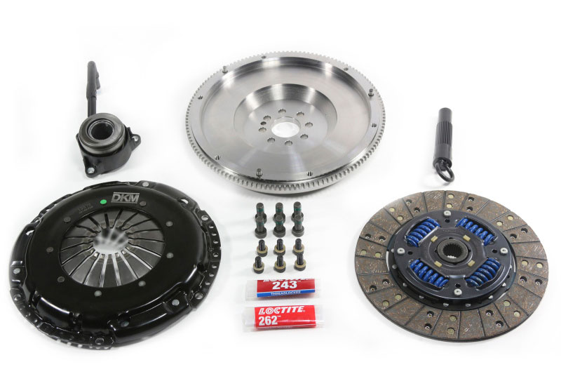 DKM Clutch MB-004-040 | VW GLI 1.8T 6-Spd Sprung Organic MB Clutch Kit w/Steel Flywheel