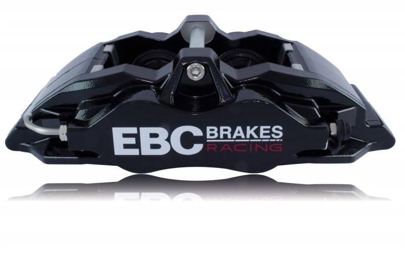 EBC bc4103blkl | Racing 05-11 Ford Focus ST (Mk2) Front Left Apollo-4 Black Caliper; 2005-2011