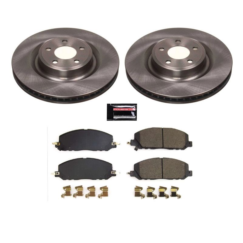 PowerStop koe8672 | Power Stop 20-22 Lincoln Aviator Front Autospecialty Brake Kit