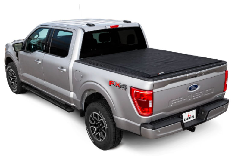 Leer Group 610123 | LEER 07-13 GMC Silverado/Sierra AC SR250 58GSO 5Ft8In Tonneau Cover - Rolling Full Sz Short Bed; 2007-2013