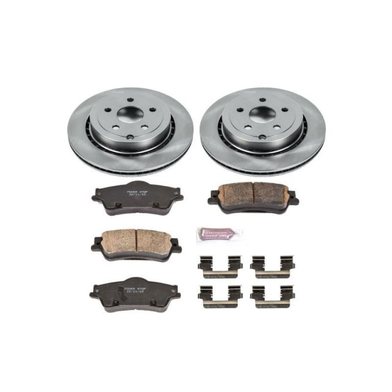 PowerStop koe5528 | Power Stop 11-17 Chevrolet Caprice Rear Autospecialty Brake Kit; 2011-2017