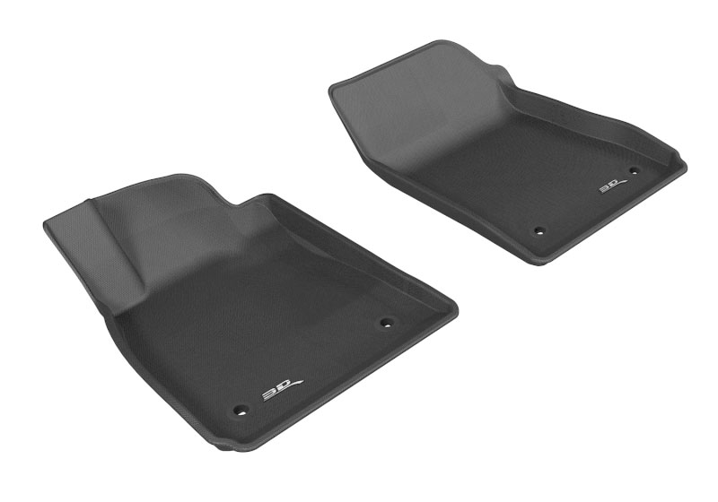 3D Maxpider l1ch04211509 | 3D MAXpider 2014-2020 Chevrolet Impala Kagu 1st Row Floormat - Black; 2014-2020