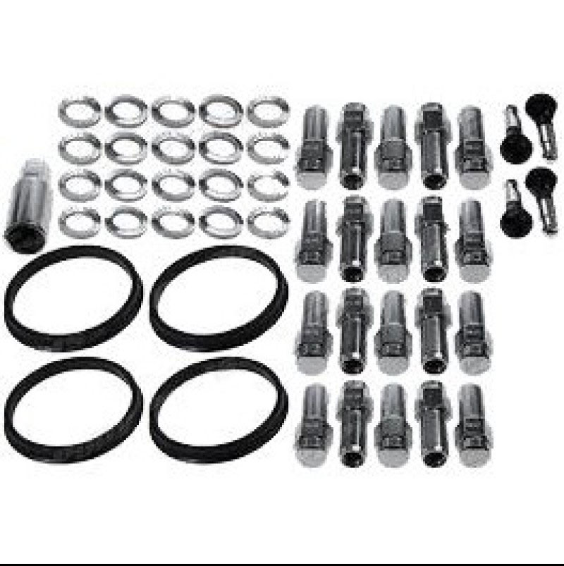 Race Star 601-1416D-20 | 1/2in Ford Closed End Deluxe Lug Kit Direct Drill - 20 PK