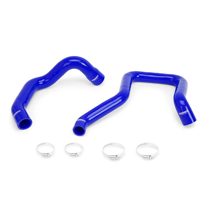 Mishimoto mmhose-xj6-91bl | 91-01 Jeep Cherokee XJ 4.0L Silicone Coolant Hose Kit - Blue; 1991-2001