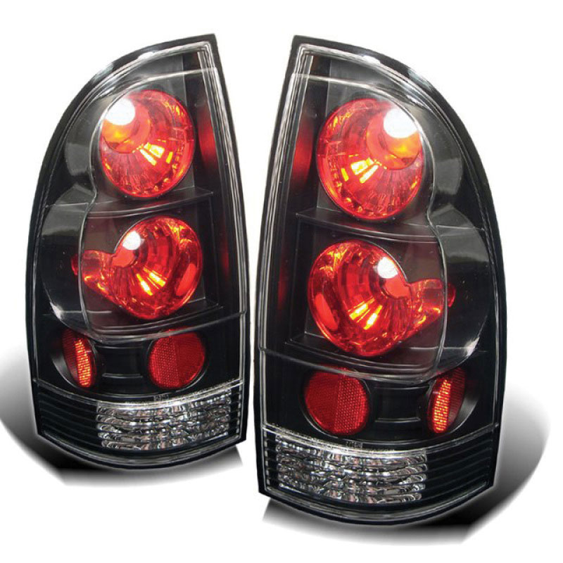 SPYDER 5007896 | Spyder Toyota Tacoma Tail Lights - Black - (ALT-YD-TT05-BK); 2005-2012