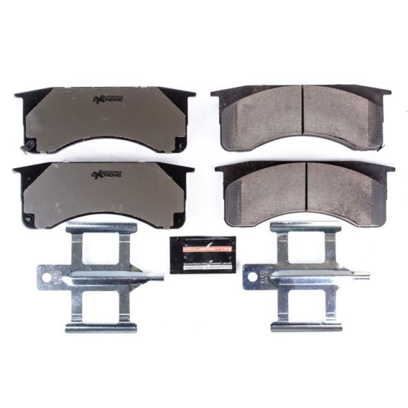 PowerStop z36-1418 | Power Stop 08-09 Chevrolet C4500 Kodiak Front or Rear Z36 Truck & Tow Brake Pads w/Hardware; 2008-2009