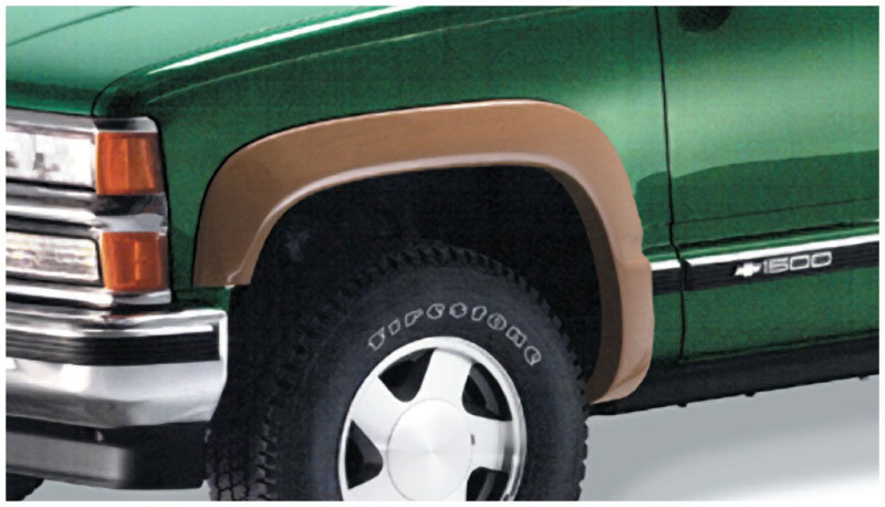 Bushwacker 40007-01 | 88-99 Chevy C1500 Extend-A-Fender Style Flares 2pc - Black; 1988-1999