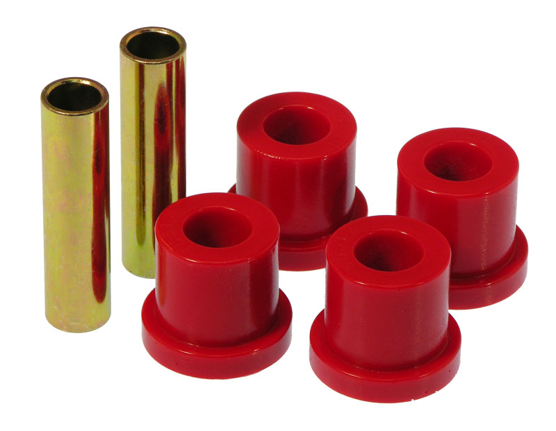 Prothane 7-802 | 81-87 GM Rear 1 3/8in OD Frame Shackle Bushings - Red; 1981-1987